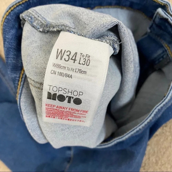 Topshop Moto Joni jeans size 34 - Picture 8 of 9